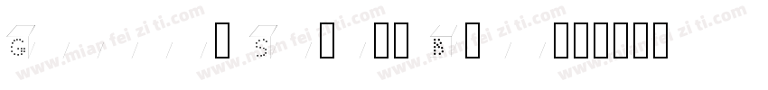 Gambler Script Bold字体转换